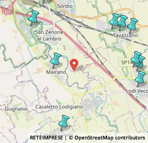 Mappa Via Costituzione, 26852 Casaletto Lodigiano LO, Italia (3.2425)