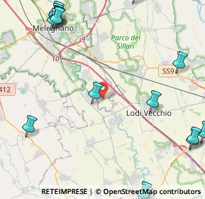 Mappa Via del Colombarolo, 26852 Casaletto Lodigiano LO, Italia (7.085)