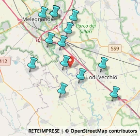 Mappa Via Costituzione, 26852 Casaletto Lodigiano LO, Italia (3.93692)