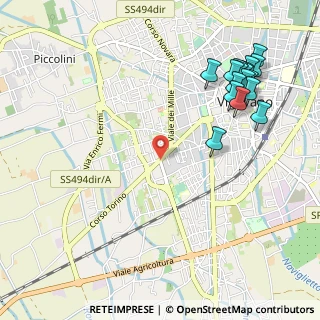 Mappa Corso Palmiro Togliatti, 27029 Vigevano PV, Italia (1.29647)