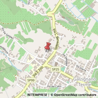 Mappa Via alcide de gasperi 11/a, 35030 Galzignano Terme, Padova (Veneto)