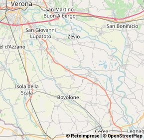Mappa 37050 Oppeano VR, Italia (7.815)