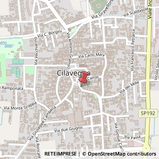 Mappa Via Cavour, 5, 27024 Cilavegna, Pavia (Lombardia)