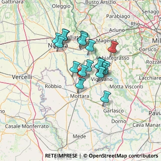 Mappa Via Cairoli, 27024 Cilavegna PV, Italia (10.616)