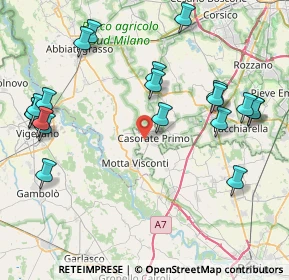 Mappa Via Marco Biagi, 27022 Casorate Primo PV, Italia (9.822)