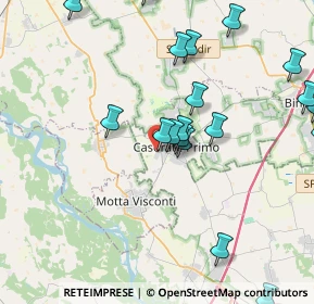 Mappa Via Marco Biagi, 27022 Casorate Primo PV, Italia (4.834)