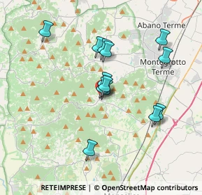Mappa Via Libero Benedetti, 35030 Galzignano Terme PD, Italia (3.12077)
