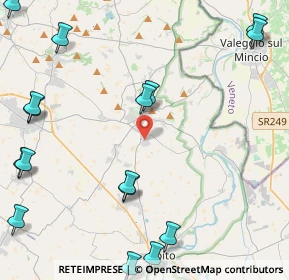 Mappa Via Piemonte, 46049 Volta Mantovana MN, Italia (6.7945)
