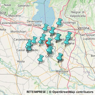 Mappa Via Piemonte, 46049 Volta Mantovana MN, Italia (10.2265)