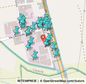 Mappa Via P. Mascagni, 20080 Casarile MI, Italia (0.18929)