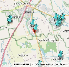 Mappa Via P. Mascagni, 20080 Casarile MI, Italia (2.8875)
