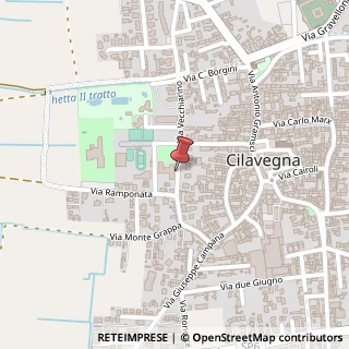 Mappa Via Vecchiarino, 78, 27024 Cilavegna, Pavia (Lombardia)