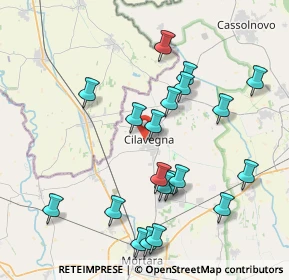 Mappa Via Vecchiarino, 27024 Cilavegna PV, Italia (4.1485)