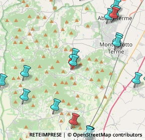 Mappa Via Luciani Papa, 35030 Galzignano Terme PD, Italia (6.174)