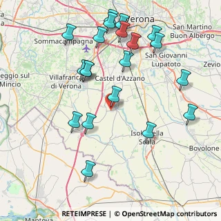 Mappa Via del Lavoro, 37068 Vigasio VR, Italia (9.0345)