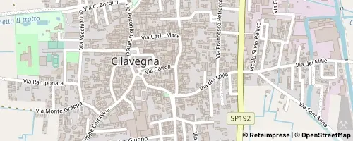 Mappa Cilavegna