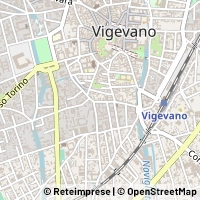 Hartă Vigevano