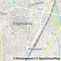 Karte Vigevano