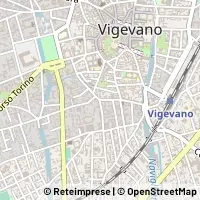 Karte Vigevano
