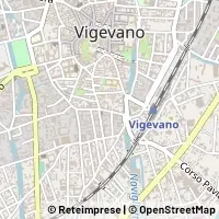 Karte Vigevano