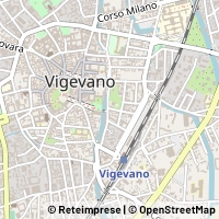 Karte Vigevano