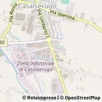 Map Casalserugo