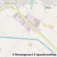 Mapa Medole