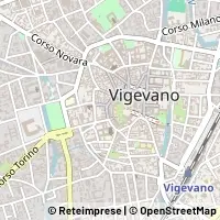 Karte Vigevano