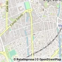 Karte Vigevano