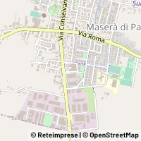Mapa Maserà di Padova