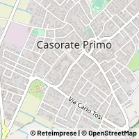 Kaart Casorate Primo