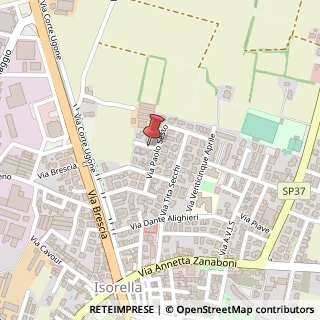 Mappa Via Paolo VI,  60, 25010 Isorella, Brescia (Lombardia)