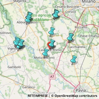 Mappa Via Battisti, 27022 Casorate Primo PV, Italia (8.911)