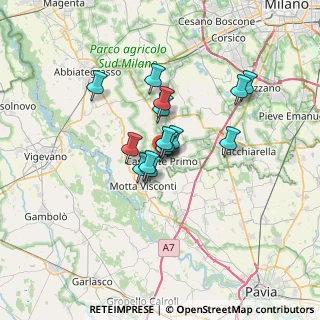 Mappa Via Battisti, 27022 Casorate Primo PV, Italia (4.48733)
