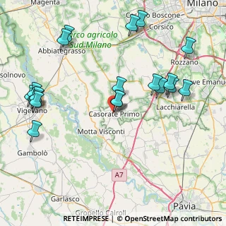 Mappa Via Battisti, 27022 Casorate Primo PV, Italia (9.7085)