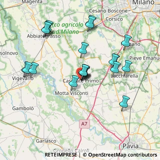 Mappa Via Battisti, 27022 Casorate Primo PV, Italia (7.697)