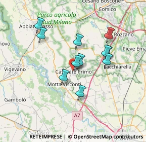 Mappa Via Battisti, 27022 Casorate Primo PV, Italia (6.01909)