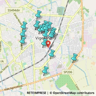 Mappa Via P.G.Biffignandi, 27029 Vigevano PV, Italia (0.83)