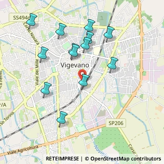 Mappa Via Piergiorgio Biffignandi, 27029 Vigevano PV, Italia (1.01462)