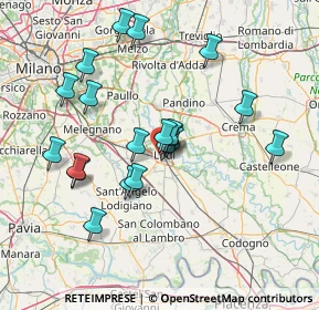 Mappa Via Madre Cabrini, 26900 Lodi LO, Italia (13.592)