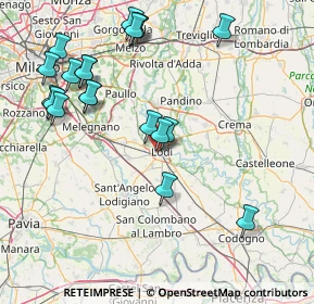 Mappa Via Madre Cabrini, 26900 Lodi LO, Italia (18.036)