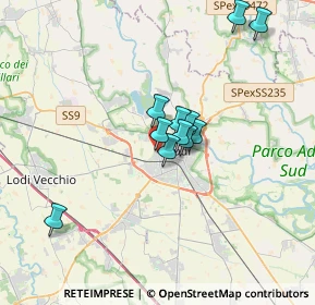 Mappa Via Madre Cabrini, 26900 Lodi LO, Italia (2.63273)