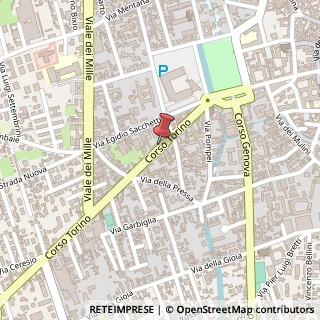 Mappa Corso Torino, 17, 27029 Vigevano, Pavia (Lombardia)