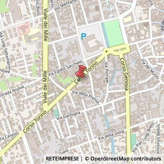 Mappa Corso Torino, 20, 27029 Vigevano, Pavia (Lombardia)