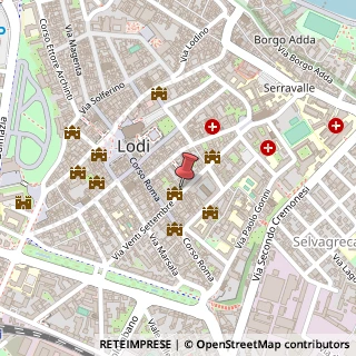 Mappa Via XX Settembre, 39, 26900 Lodi, Lodi (Lombardia)