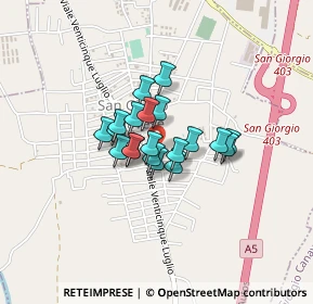 Mappa Via Malpiardo, 10090 San Giusto Canavese TO, Italia (0.245)