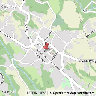 Mappa Piazza del Municipio, 2, 10070 Corio, Torino (Piemonte)
