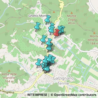 Mappa Via Siesa, 35030 Galzignano Terme PD, Italia (0.37407)