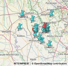 Mappa Via Giuseppe Ungaretti, 27024 Cilavegna PV, Italia (9.90353)