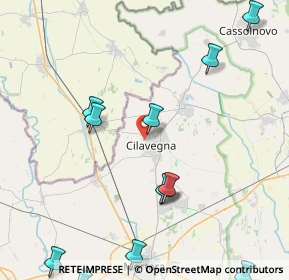 Mappa Via Moro Aldo, 27024 Cilavegna PV, Italia (5.67385)